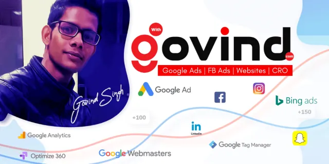 Google Ads Manager in Delhi – Govind Singh Google Ads Manager in Delhi - Govind Singh